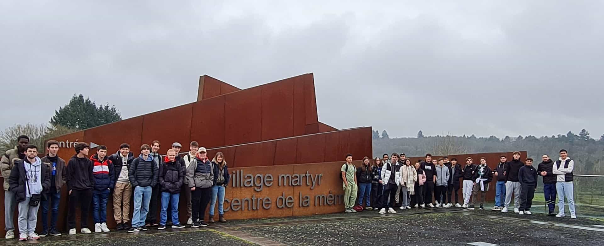 Sortie au village martyr d’Oradour-sur-Glane